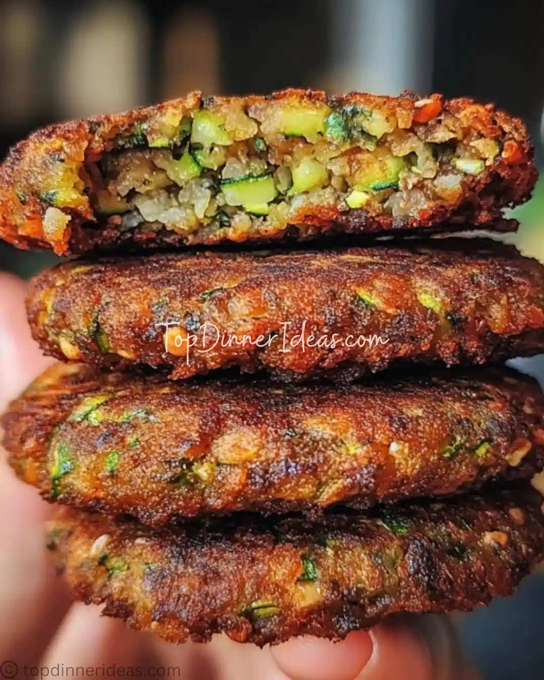 Zucchini Patties_topdinnerideas (10) Zucchini Patties