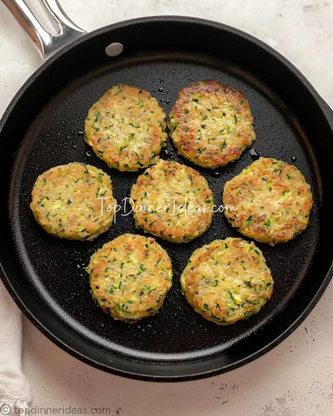 Zucchini Patties_topdinnerideas (8) Zucchini Patties
