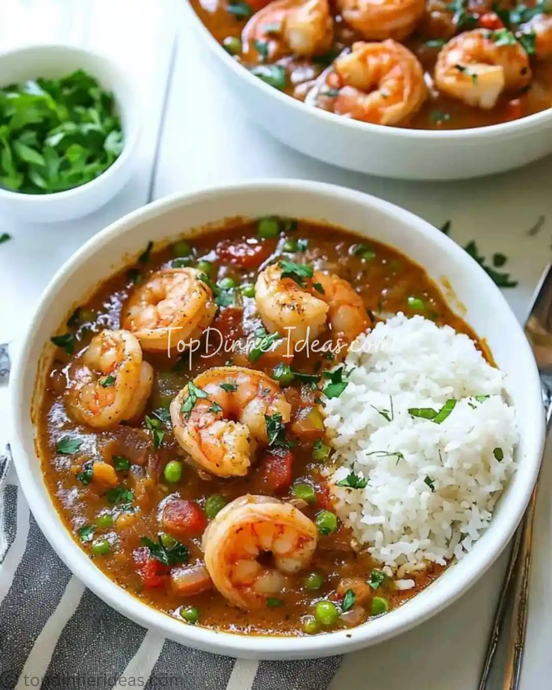 Shrimp Étouffée_topdinnerideas (5) Shrimp Étouffée