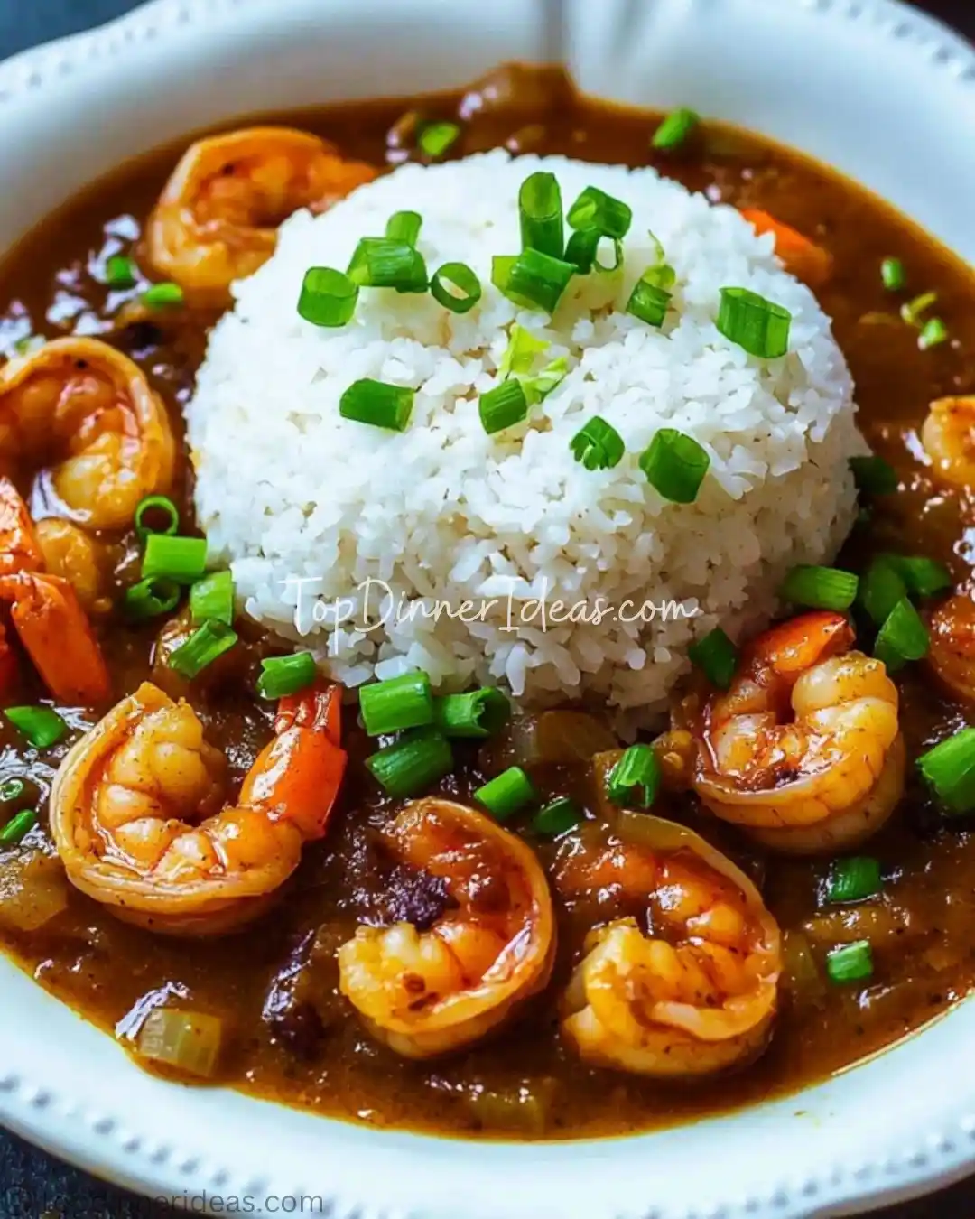 Shrimp Étouffée_topdinnerideas (6) Shrimp Étouffée
